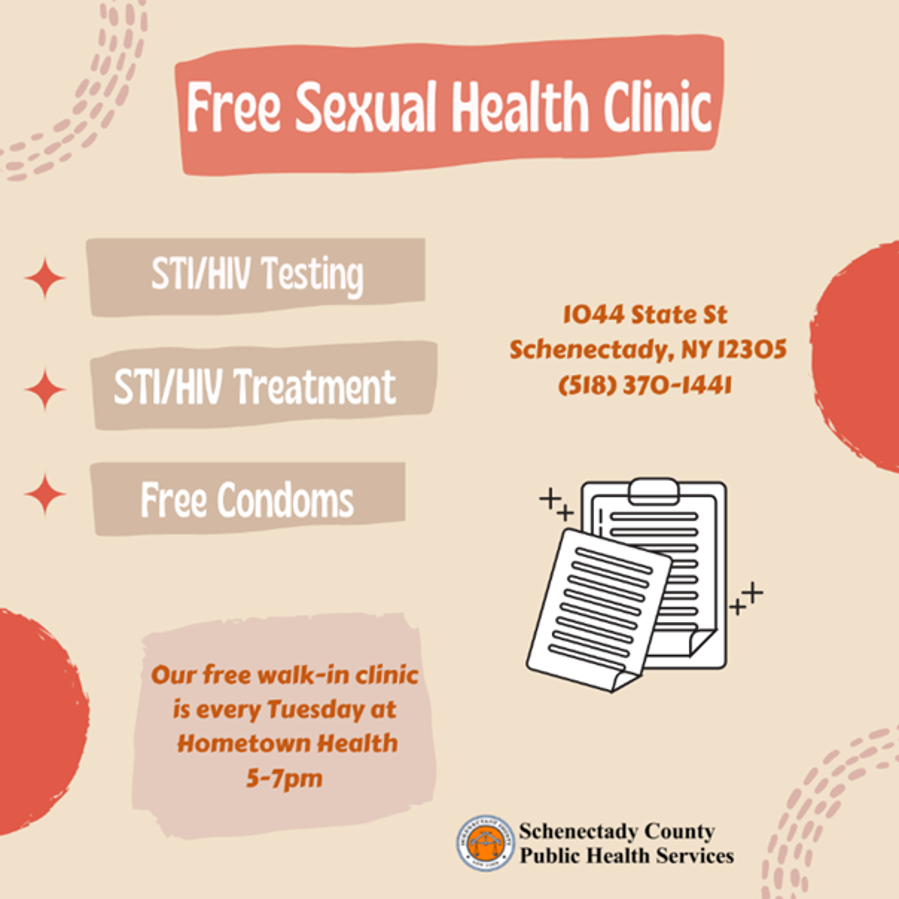 Sexually Transmitted Infections STI Schenectady County